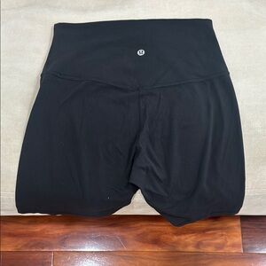 lululemon athletica Women's Black Shorts 8 inch